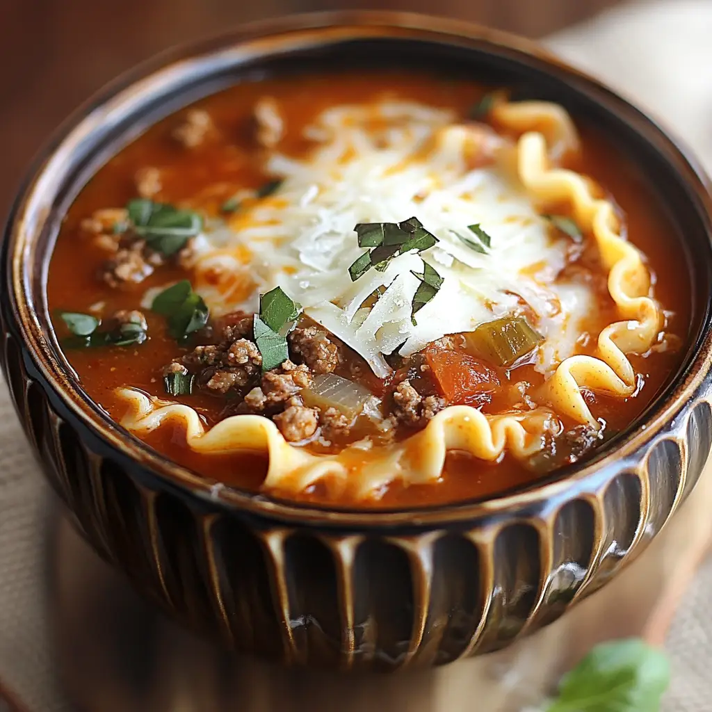 lasagna soup recipe