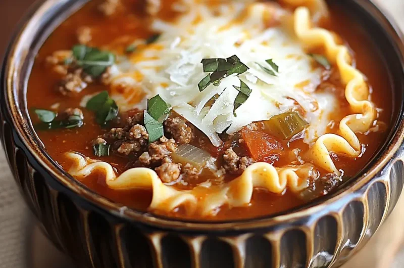 lasagna soup recipe