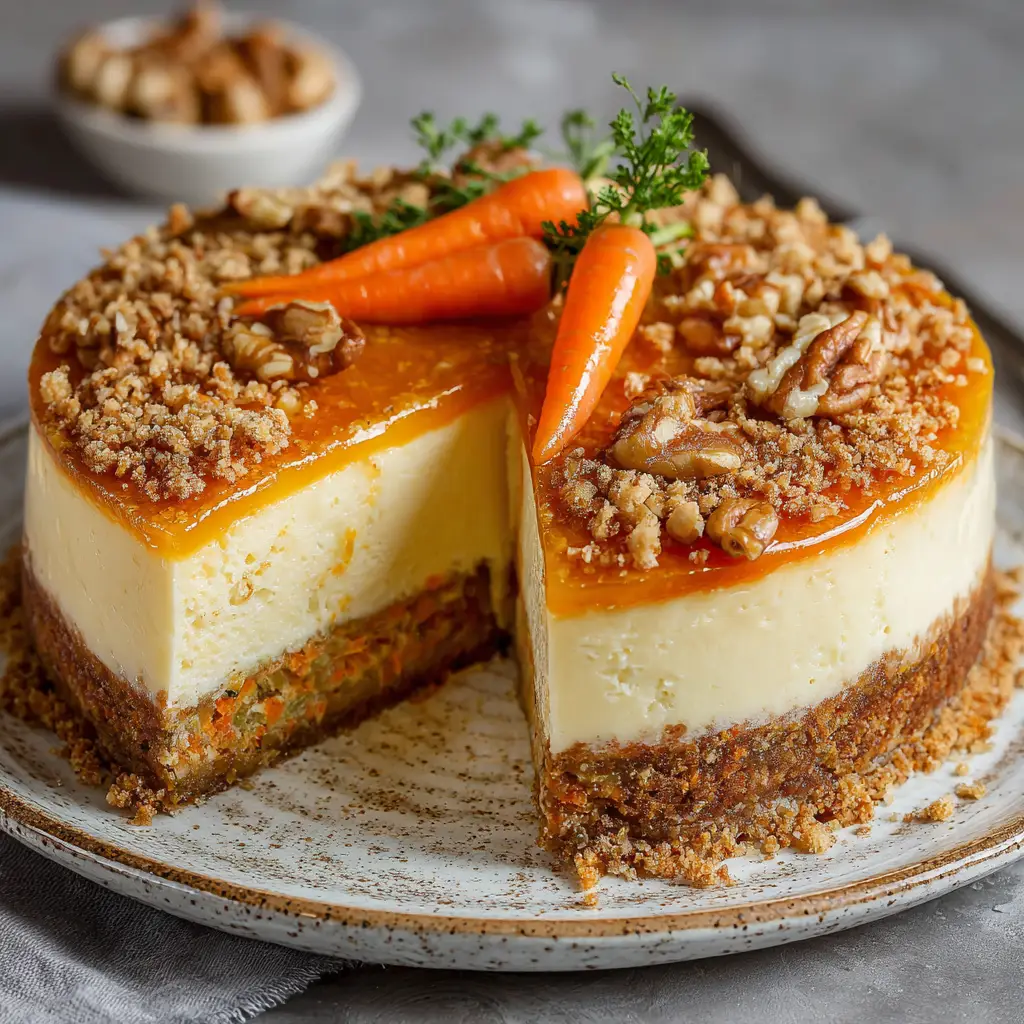 Carrot Cake Cheesecake Recipe