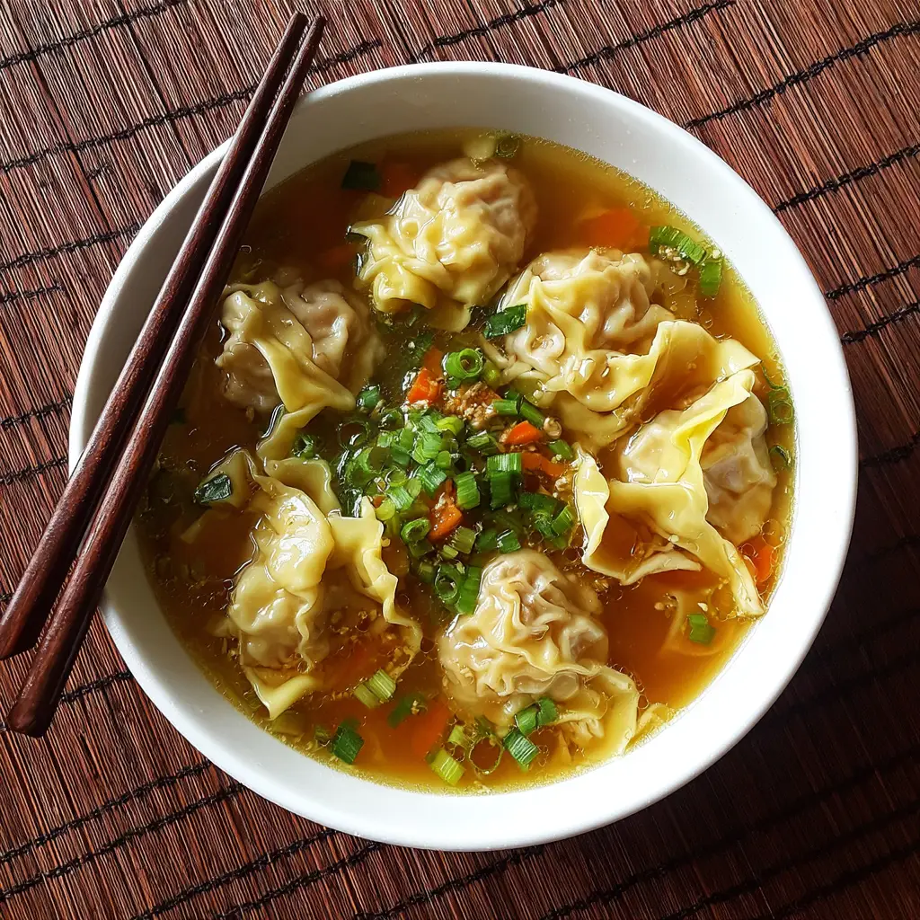 Wonton Soup Recipe