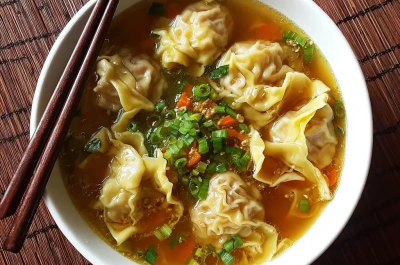 Wonton Soup Recipe