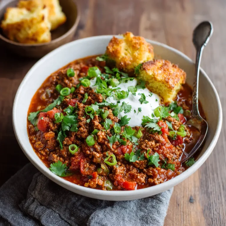 Beanless Chili Recipe