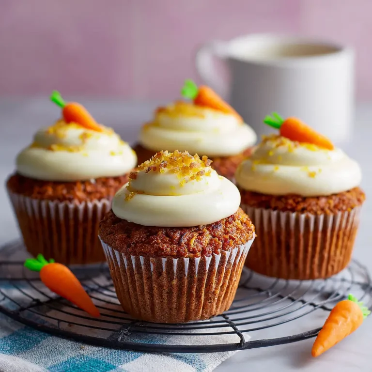 Carrot Cake Cupcakes Recipe
