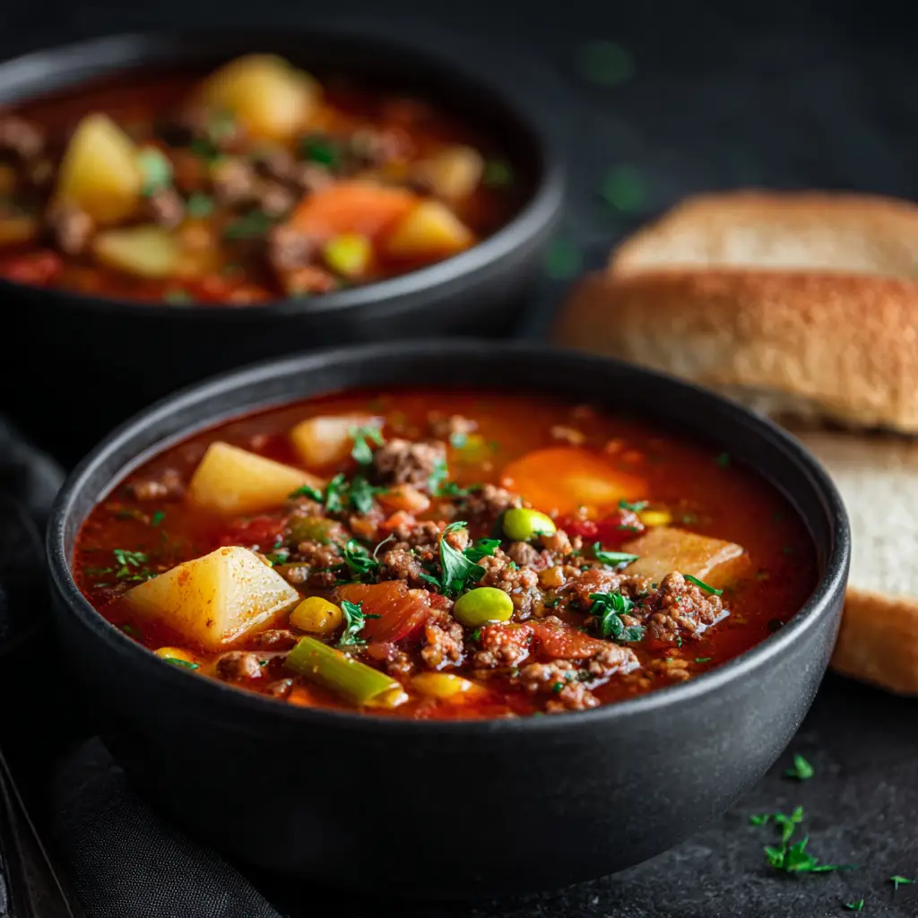 Hamburger Soup Recipe