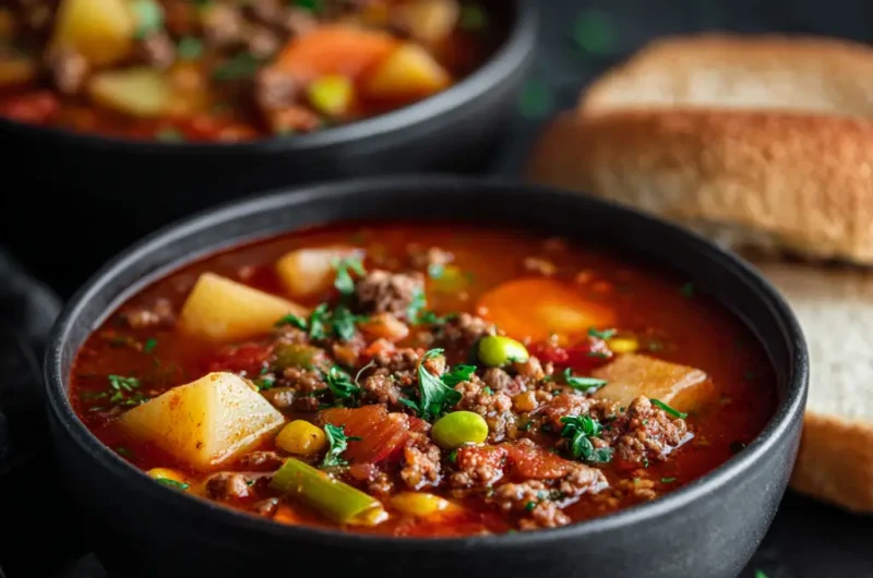 Hamburger Soup Recipe