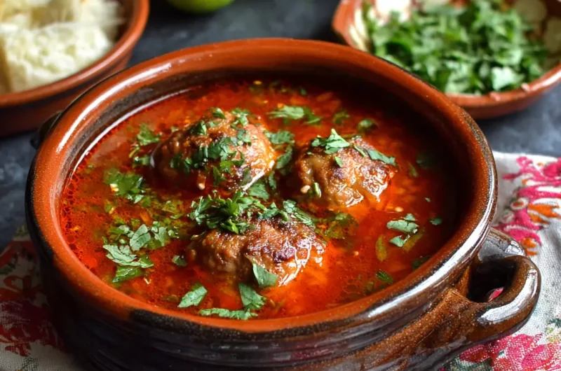 Mexican Albondigas Soup Recipe