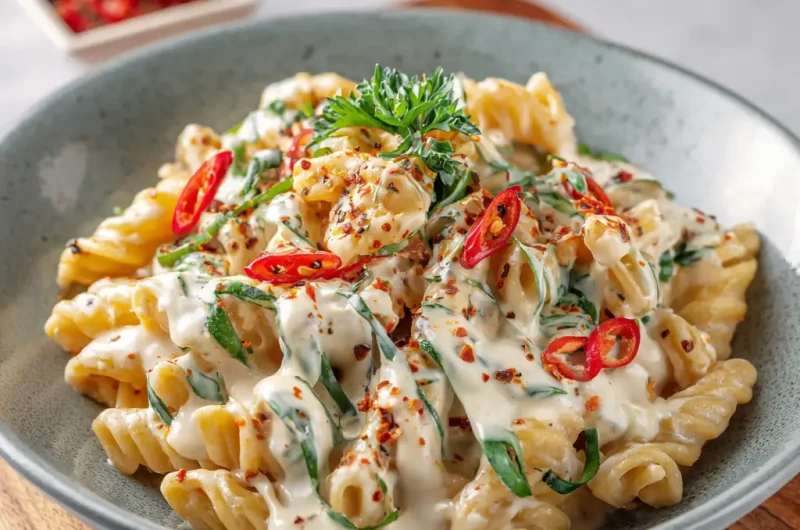 White Sauce Pasta Recipe
